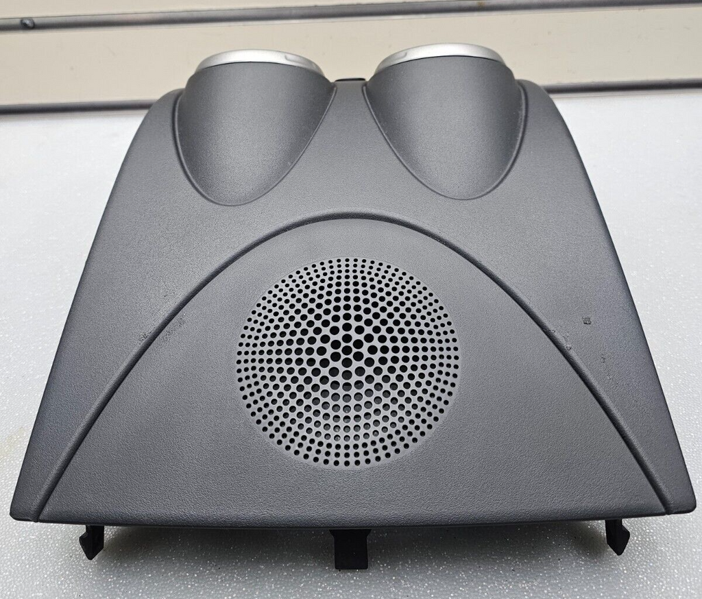 08-15 Nissan Rogue Center Dash Radio Bezel Panel Trim Air Vent Speaker Black OEM