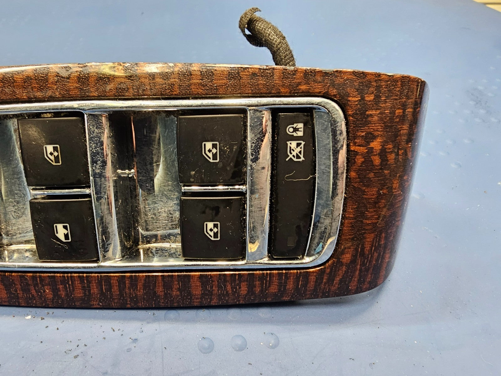 🔥11-16 Cruze Malibu Orlando Left Driver Master Power Window Switch Wood OEM