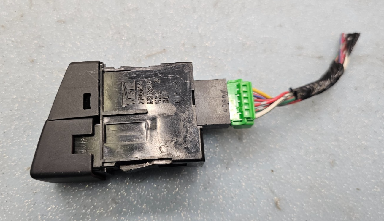 🔥08-12 Accord Emergency Dash Hazard Light Control Switch Push Button Black