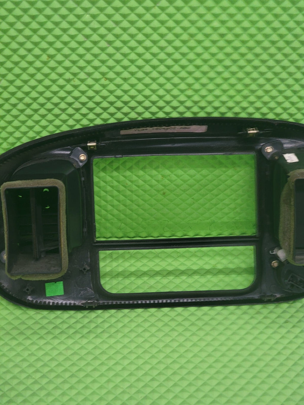🔥97-03 Ford F150 Center Dash Radio Climate BEZEL Panel 🔴AIRBG Line Lt Tan B1
