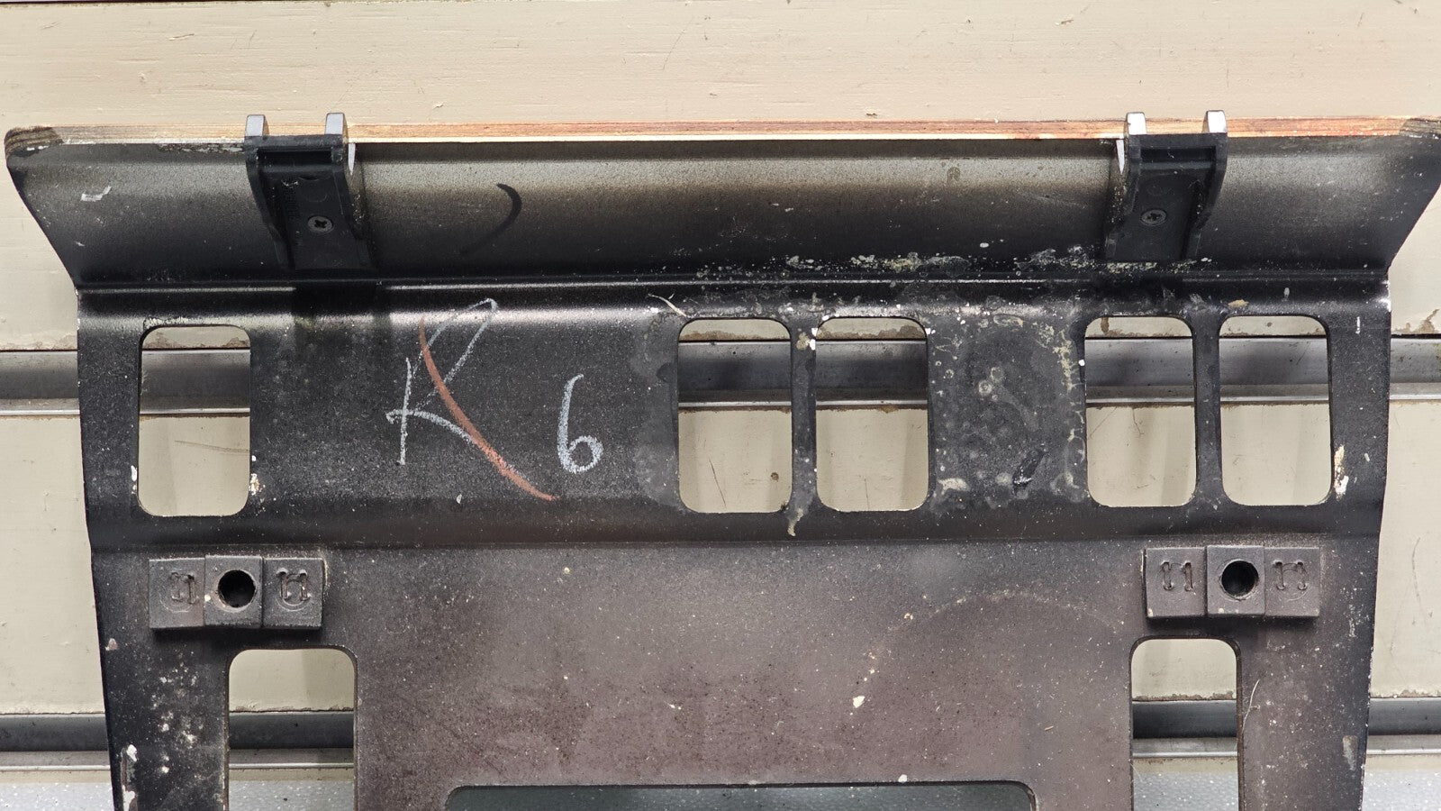 86-96 Mercedes Benz W124 Dash Center Panel Climate Control Bezel OEM Woodgrain