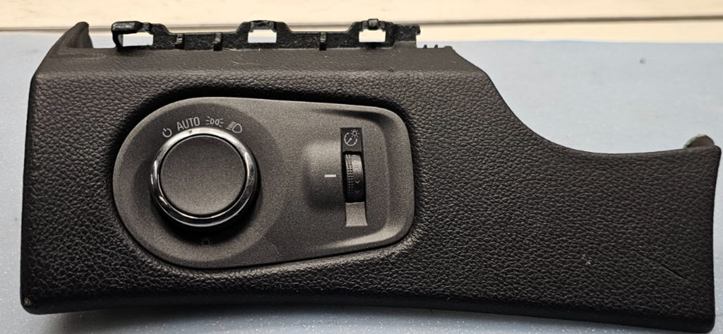 🔥10-16 Cadillac SRX Dash Headlight Switch Control Bezel Trim Cover BLACK
