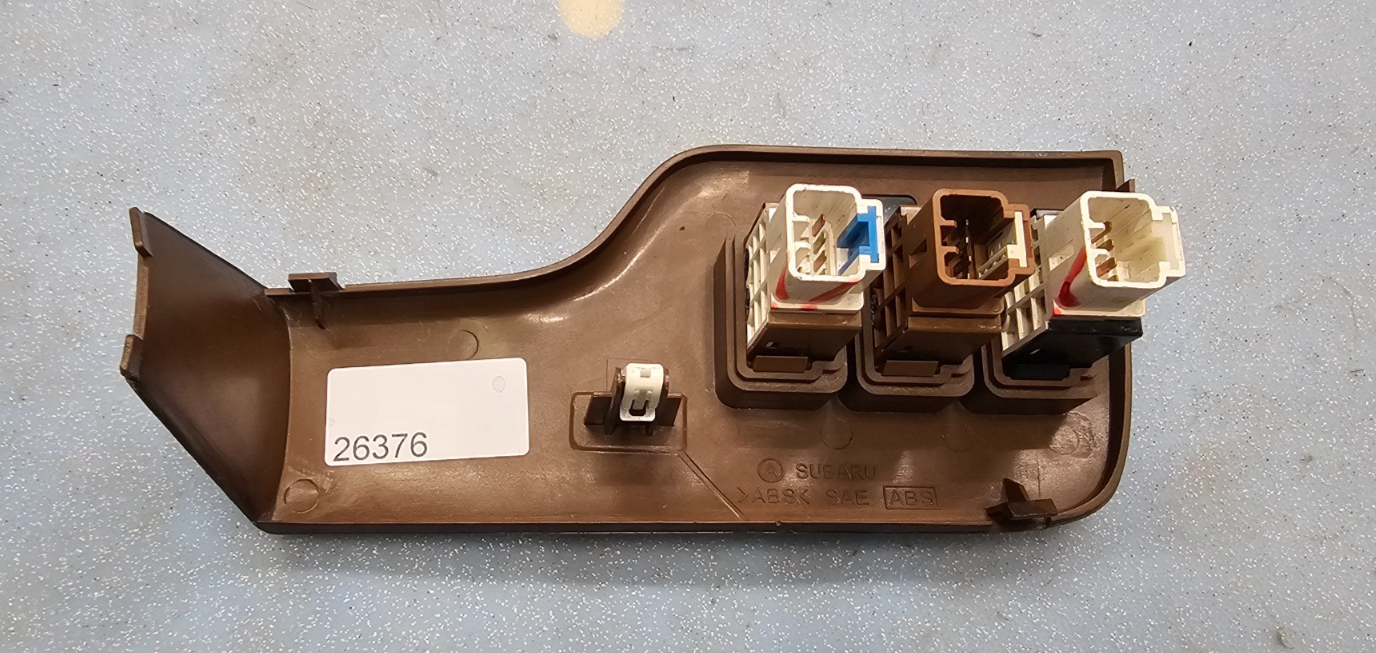 🔥03-04 Subaru Baja 00-04 Legacy Outback Control Switch Dash Trim WOODEN