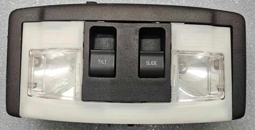🔥09-15 Edge Explorer Overhead Console Dome Map Light Lamp Lower Assembly Black