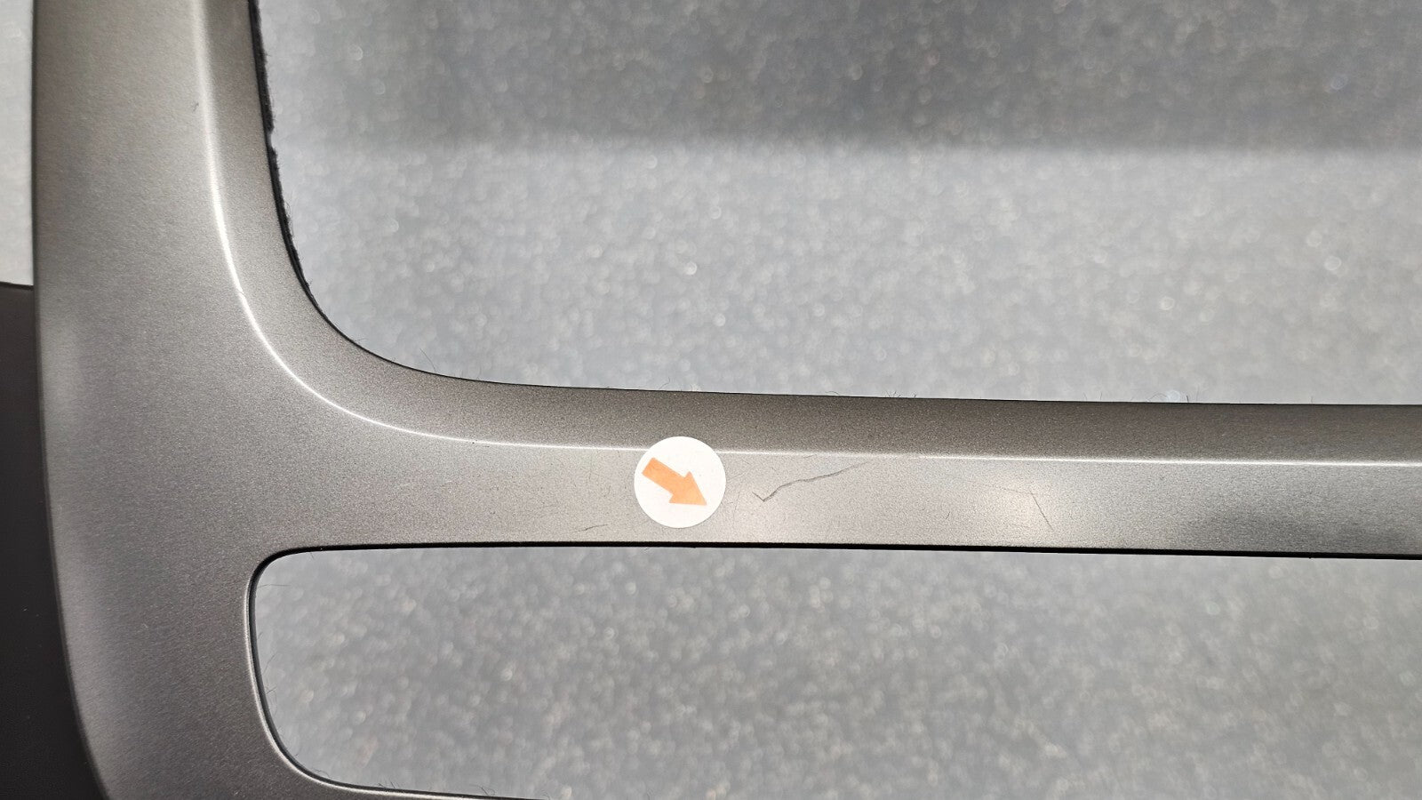 14-15 SORENTO DASH RADIO SCREEN AC CLIMATE CONTROL BEZEL TRIM PANEL SILVER/BLACK