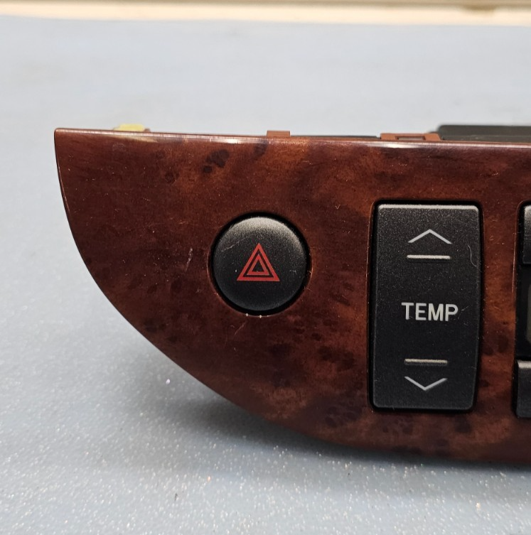 🔥02-06 Camry Dash A/C HVAC AC Heater Temperature Climate Control Unit Wood