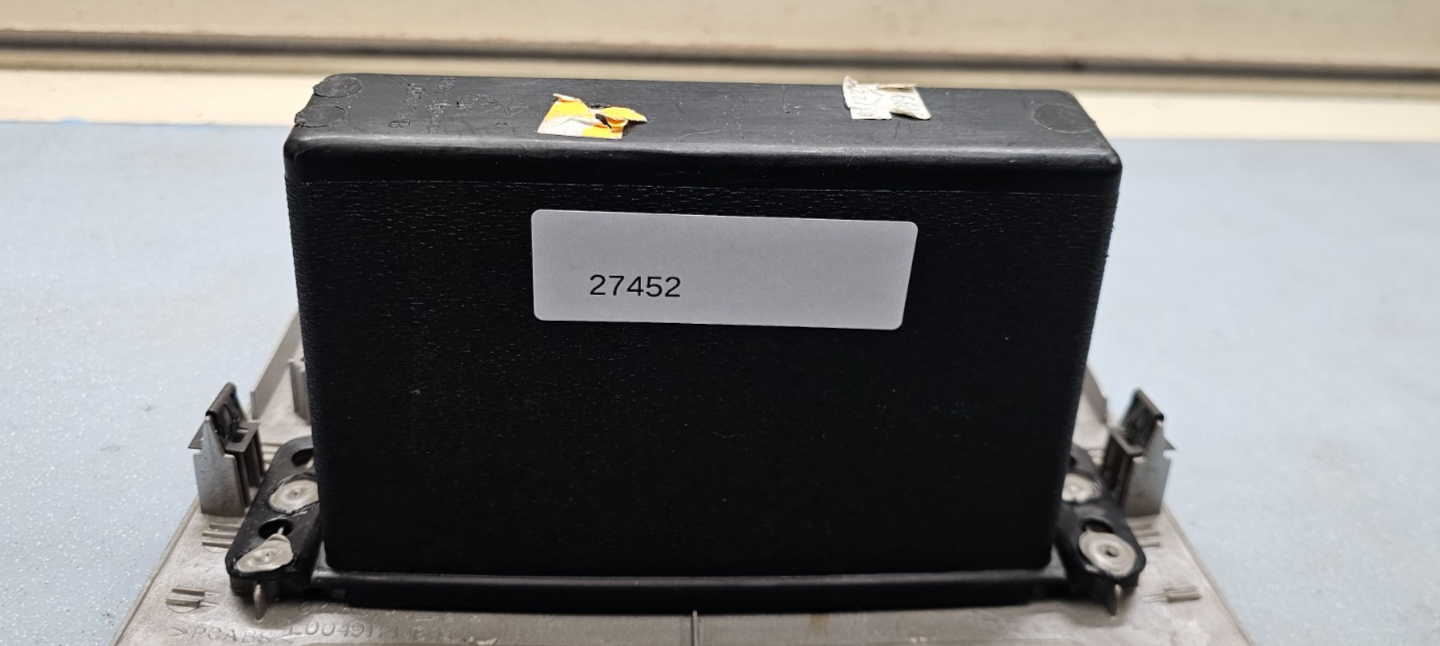 🔥07-09 Dodge CALIBER Dash Radio Center BEZEL Climate Dash Trim Vents SILVER B15