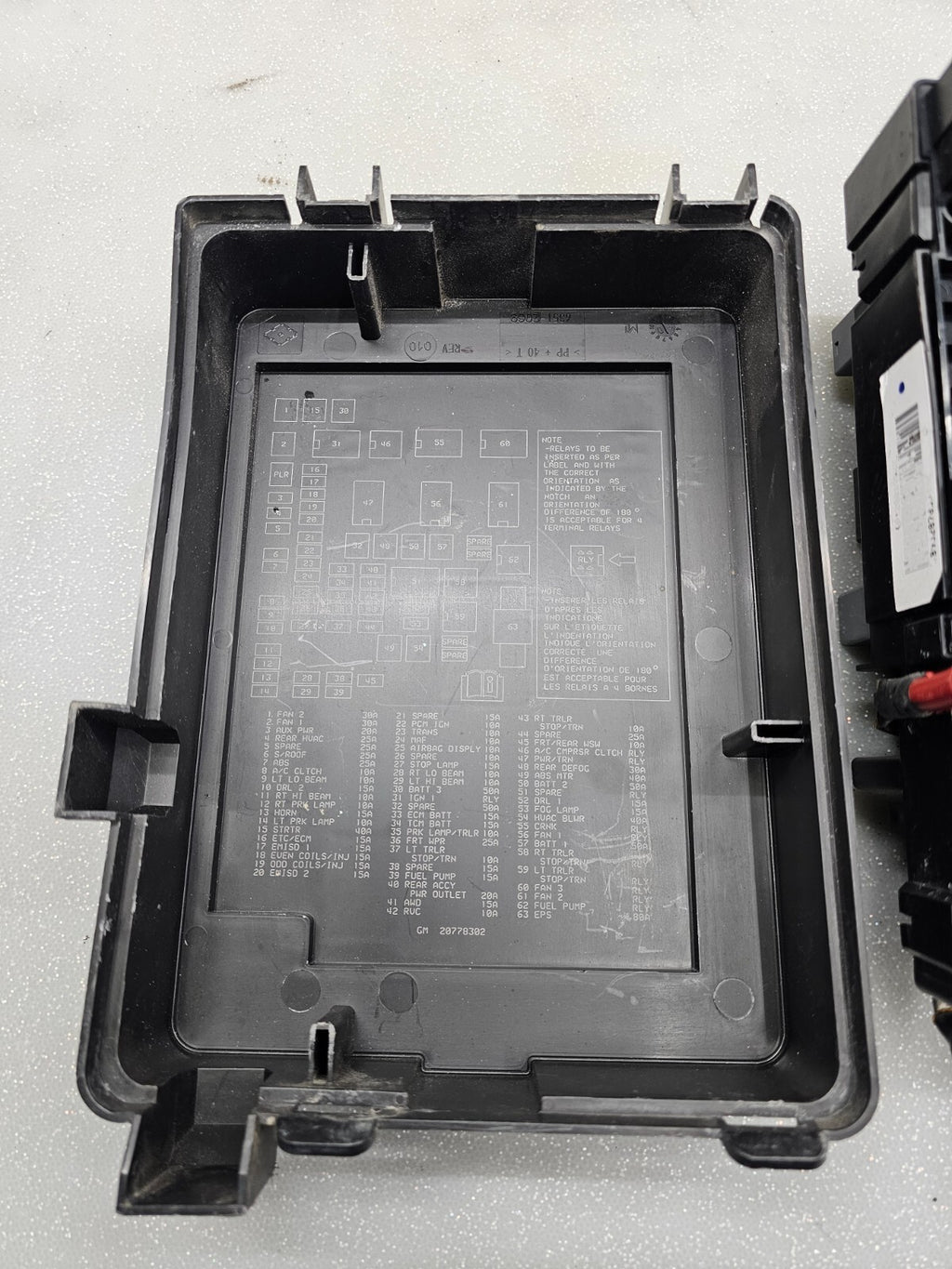 🔥07-09 Equinox Torrent Engine Fuse Relay Box Control Junction Module TIPM Unit