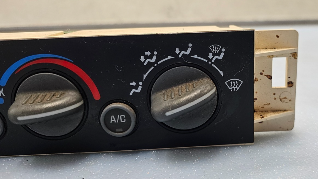 🔥96-00 Chevy C/K Yukon Dash A/C AC Heater Climate Temperature Control Black