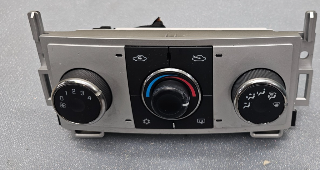 🔥08-12 Malibu Dash  Heater Climate Temperature Control Air Conditioner LT Gray