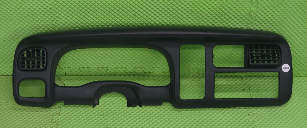 🔥98 - 00 Dodge Dakota & Durango Dash Trim Radio Gauge Cluster Bezel black C30