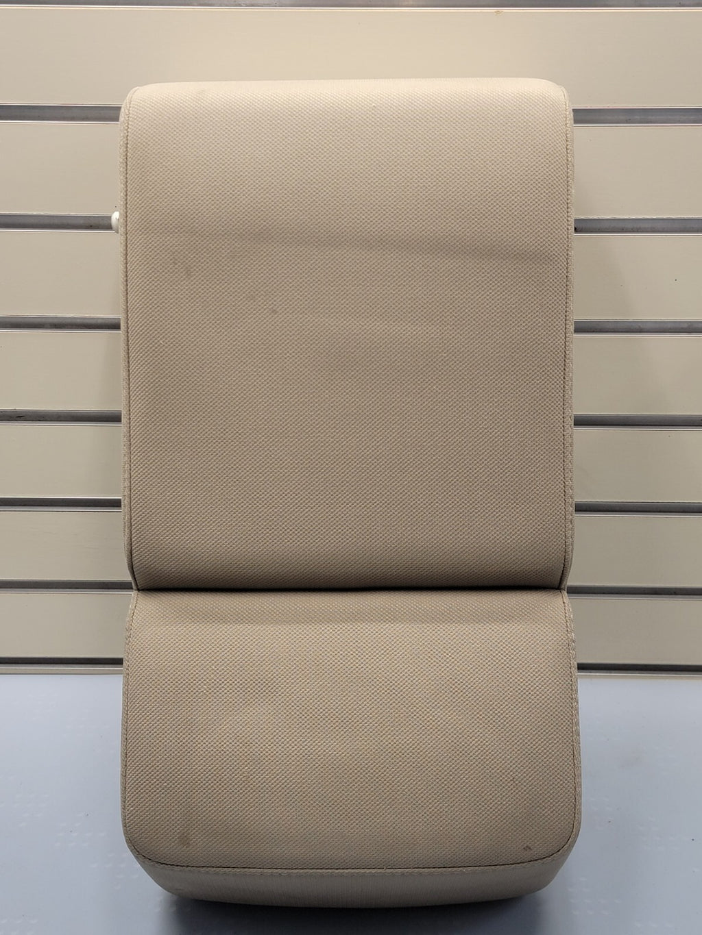 04-08 Ford F-150 Jump Seat Center Console Armrest Cup Holder Cloth light tan JS1