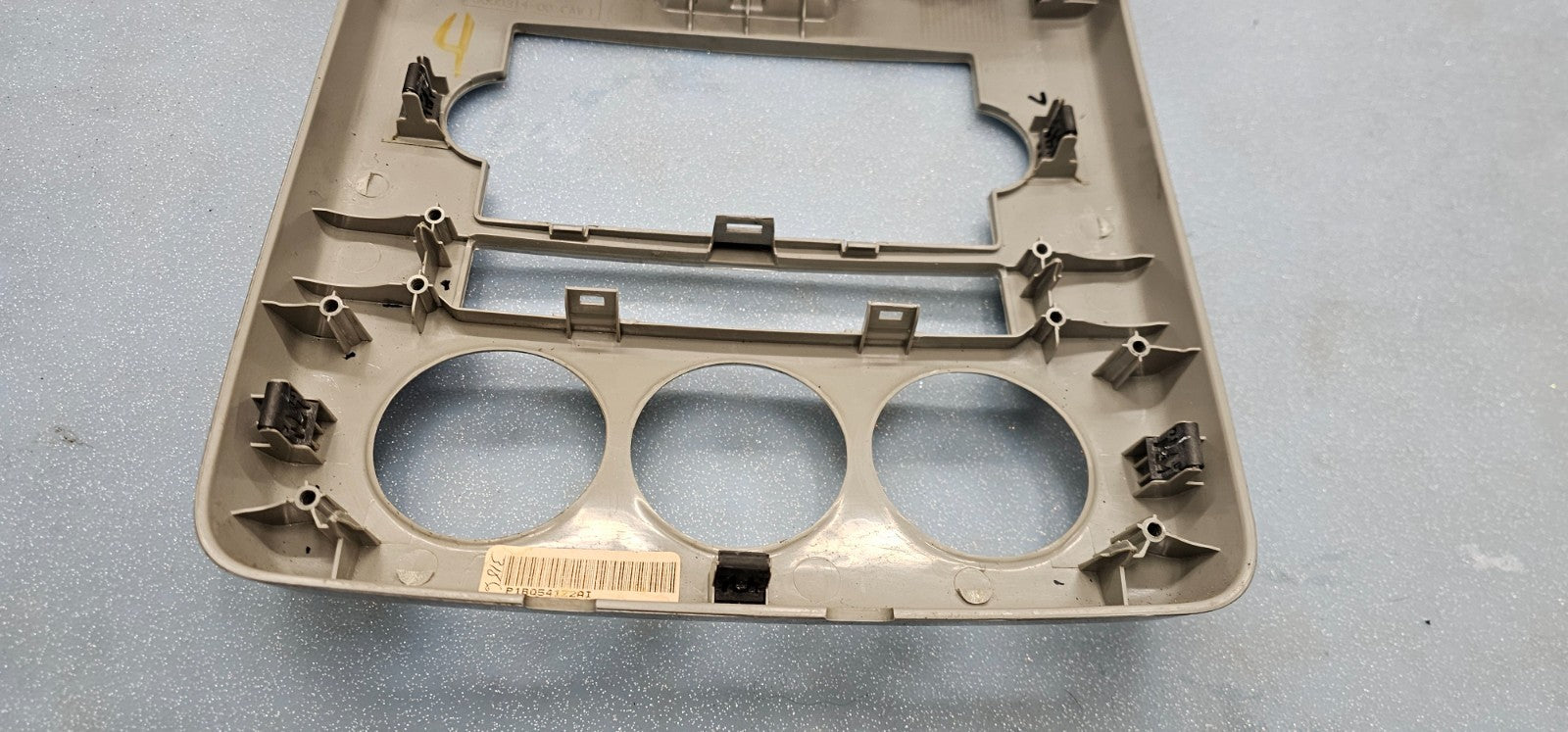 🔥06-10 PT Cruiser Radio Stereo Display Bezel Dash Panel Console Trim Silver OEM