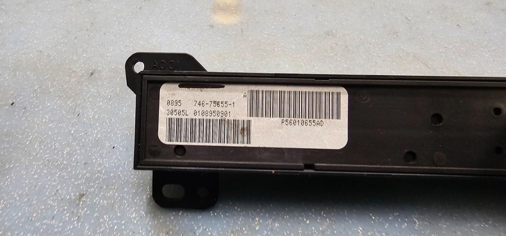 🔥04-07 Grand Cherokee Commander Traction Switch TCS OFF Panel Assembly Black