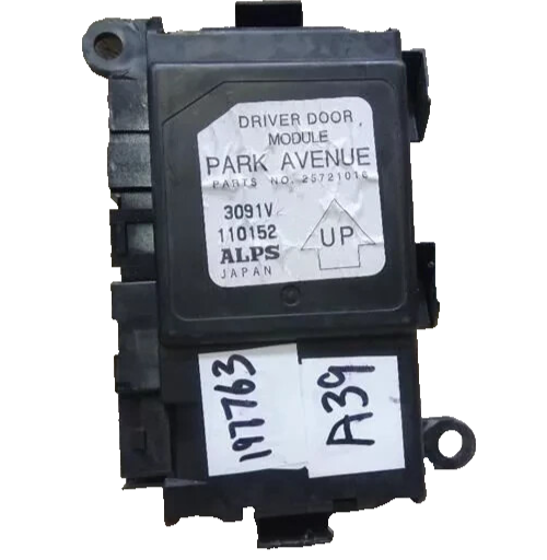 🔥98-05 BUICK PARK AVENUE FRONT LEFT DRIVER DOOR MULTIFUNCTION MODULE OEM