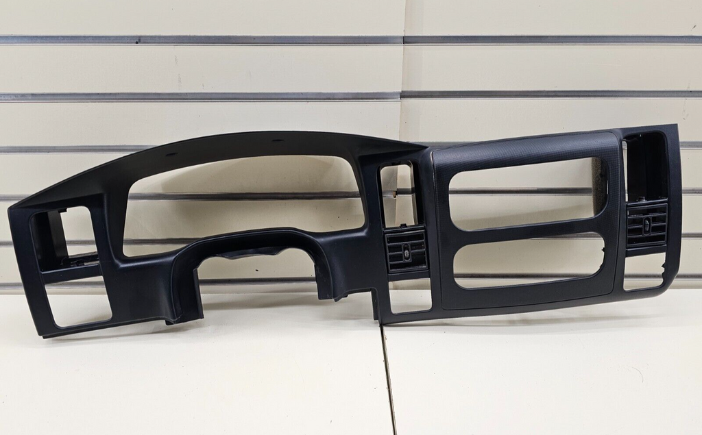 01-04 Dakota Durango Dash Instrument Cluster Speedometer Bezel Trim Panel Black