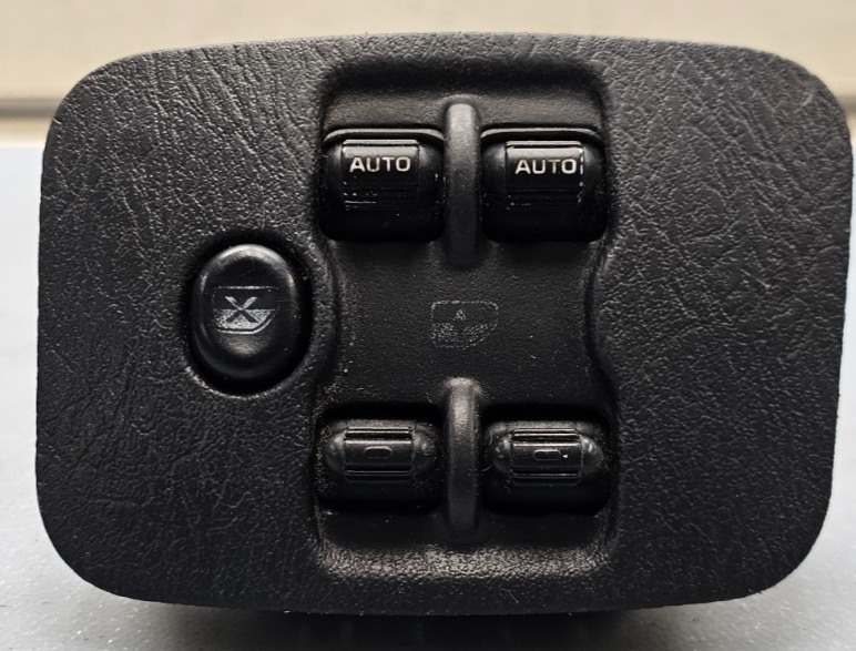 🔥02-04 LIBERTY LEFT DRIVER MASTER POWER WIINDOW SWITCH REGULATOR ASSEMBLY BLACK