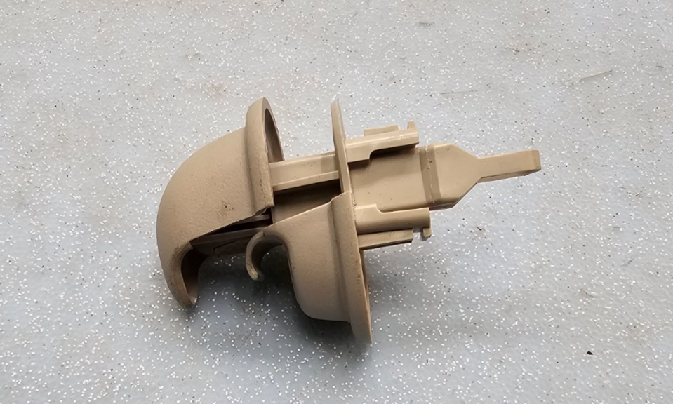 🔥02-09 DODGE RAM 1500 2500 SUN VISOR RETAINER CLIP TAN