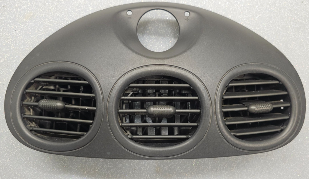 🔥98-04 Chrysler 300M Front Center Dash Air A/C Air Heater Vent W/ Clock Gray