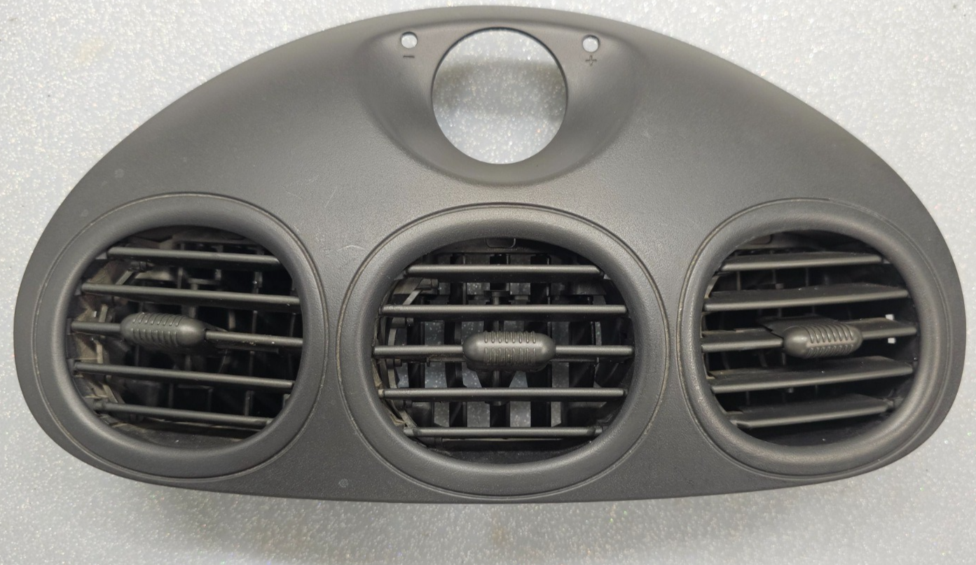 🔥98-04 Chrysler 300M Front Center Dash Air A/C Air Heater Vent W/ Clock Gray