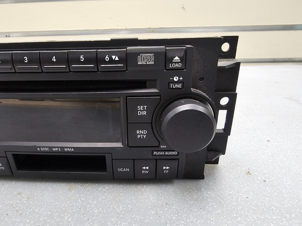 🔥2004-2010 Jeep Dodge Chrysler Front Dash Radio AM FM CD Aux Input OEM