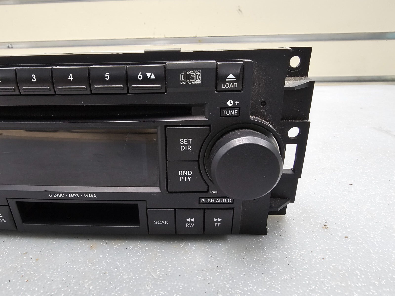 🔥2004-2010 Jeep Dodge Chrysler Front Dash Radio AM FM CD Aux Input OEM