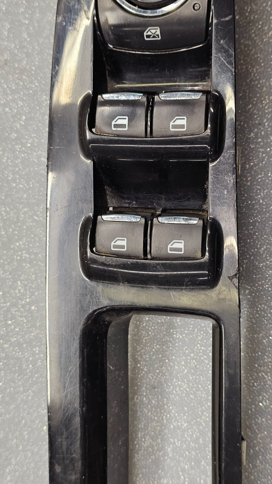 🔥13-16 FORD FUSION Left Driver Master Window Switch Push Pull Assembly Black