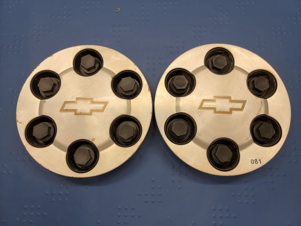2004 - 2006 Chevrolet Silverado Tahoe Suburban Wheel Center Caps set