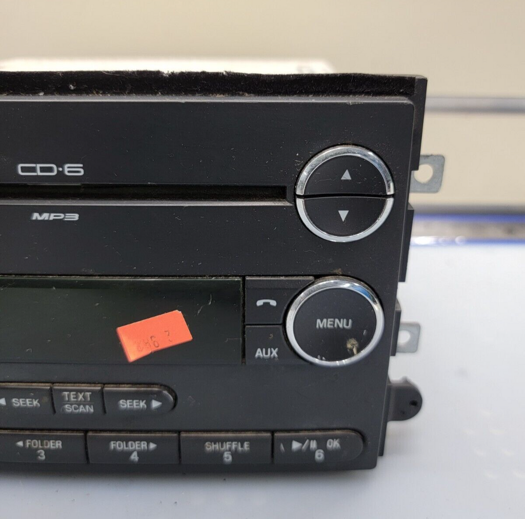 🔥06-13 Ford car truck AM/FM Radio CD Player MP3 Receiver AUX🔴6CD Disc CHROME