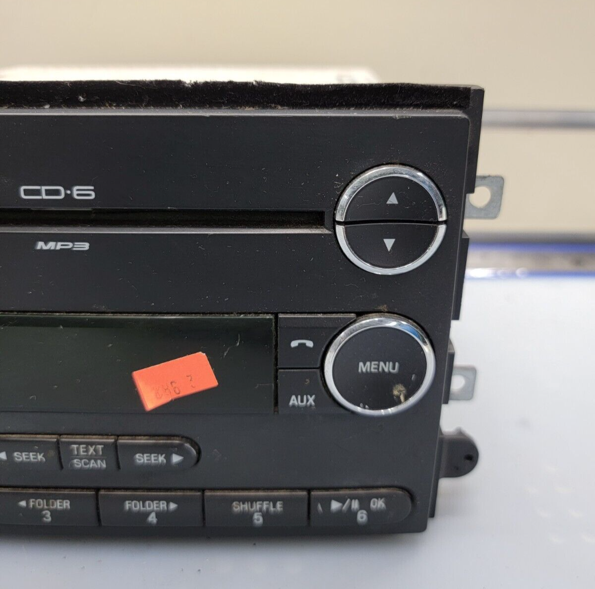 🔥06-13 Ford car truck AM/FM Radio CD Player MP3 Receiver AUX🔴6CD Disc CHROME