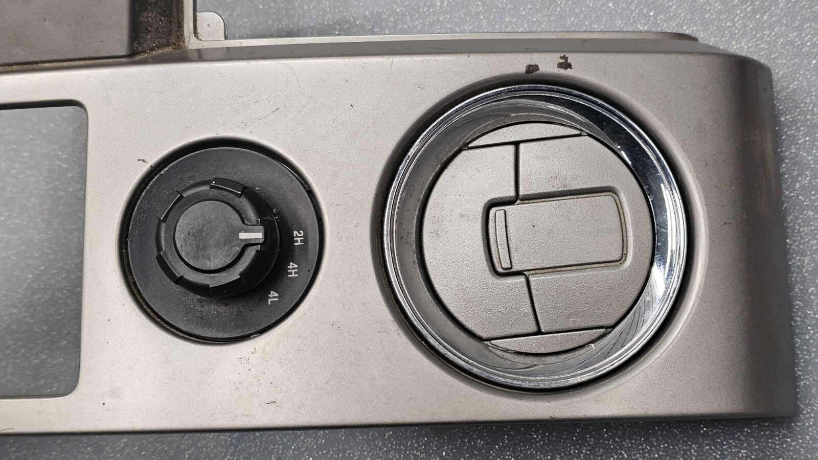 🔥09-14 Ford F150 Dash Left Driver AC Air Vent Heater Conditioning Bezel Silver
