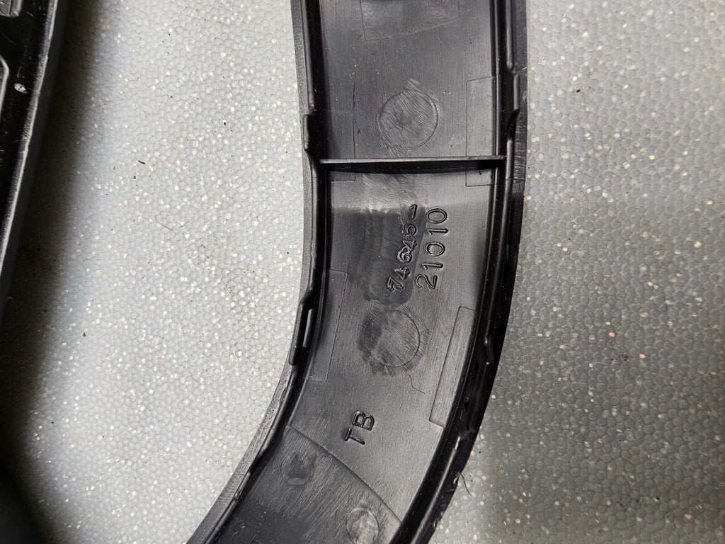 05-10 SCION TC RIGHT LEFT FRONT DOOR PANEL PULL HANDLE Grip COVER TRIM CAP BLACK