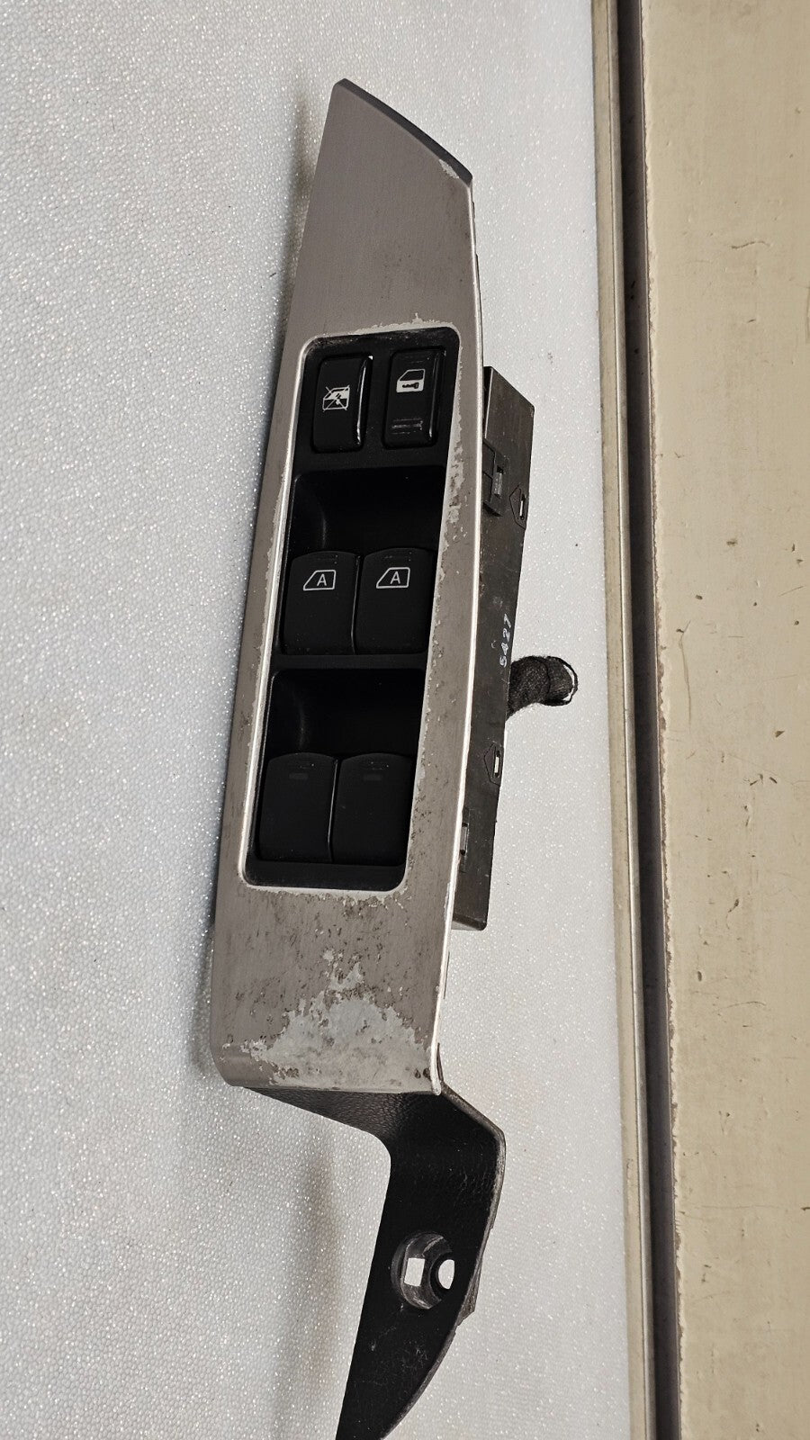 🔥03-07 NISSAN MURANO LEFT DRIVER MASTER LOCK WINDOW DOOR MIRROR SWITCH SILVER