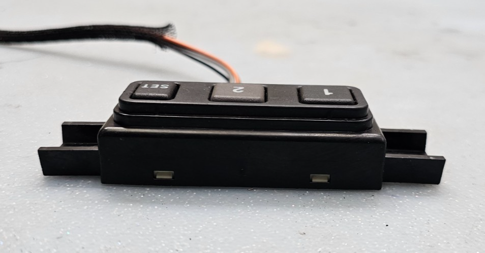 🔥99-04 Jeep Grand Cherokee Left Driver Front Memory Seat Selector Switch BLACK