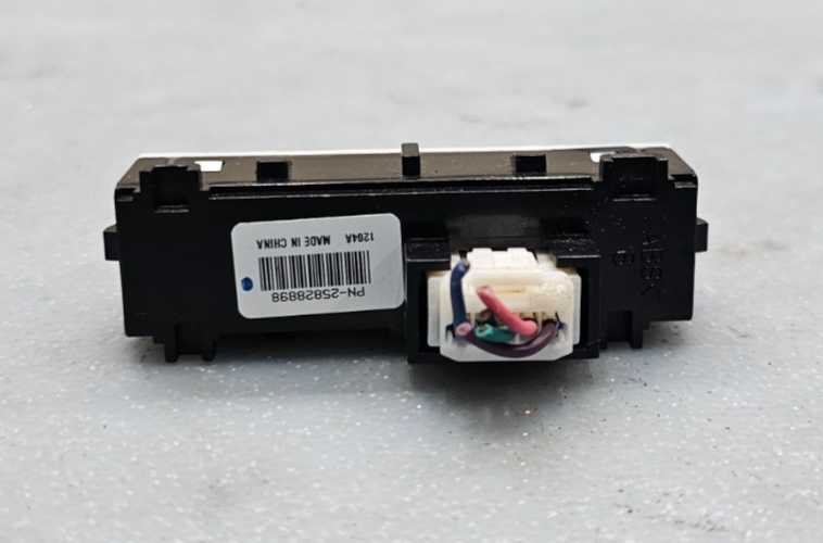 🔥05-24 GMC Acadia OEM passenger safety indicator switch Black OEM