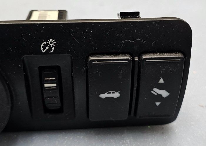 🔥05-07 Five Hundred Taurus Montego Fog Headlight Lamp Dimmer Trunk Switch Black