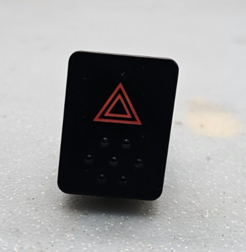 🔥07-21 VERSA NV 200 Hazard Light Emergency Flasher Switch Hatchback BLACK