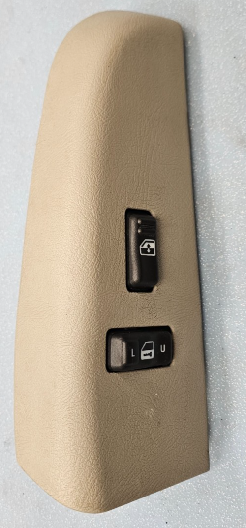 🔥99-02 Silverado SIERRA Front RIGHT Passenger Power Window Switch Lock TAN