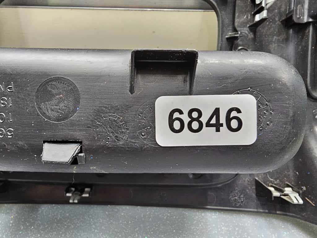 🔥02-05 Dodge RAM Dash RADIO SUUROUND Bezel Climate Trim Panel Storage Black B10