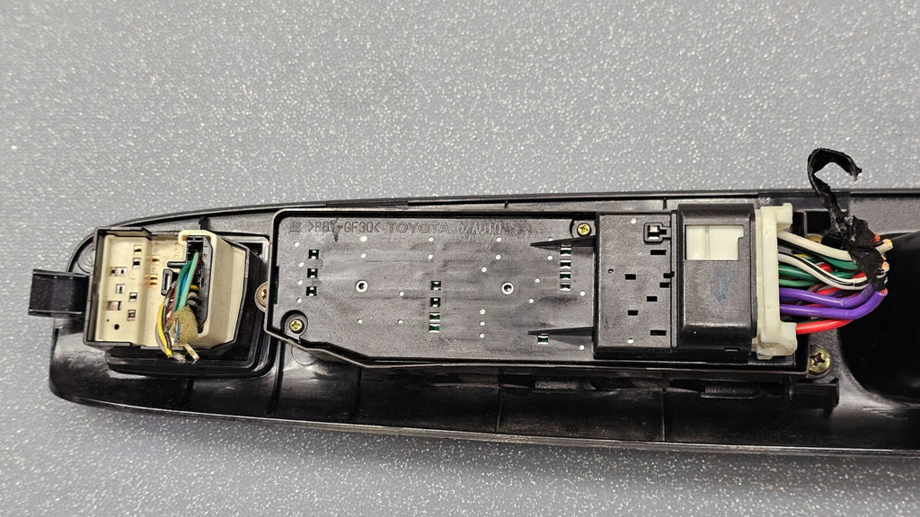 🔥02-06 Camry Sienna Front Left Driver Master Power Window Switch Assembly Black