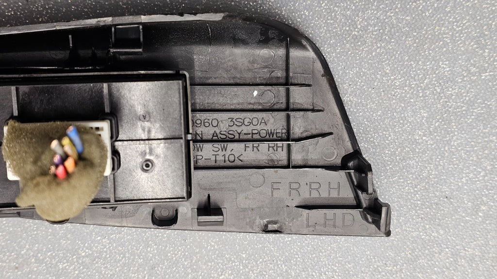 🔥11-20 ROGUE SENTRA FRONT RIGHT PASSENGER POWER WINDOW SWITCH ASSEMBLY BLACK