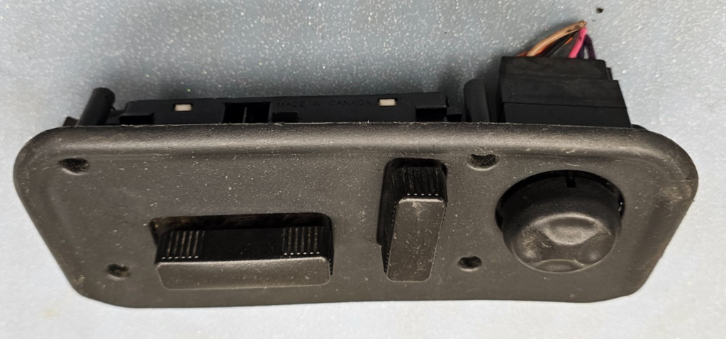 🔥00-02 CHEVY SUBURBAN TAHOE SILVERADO 8 WAY DRIVER SEAT SWITCH BLACK OEM