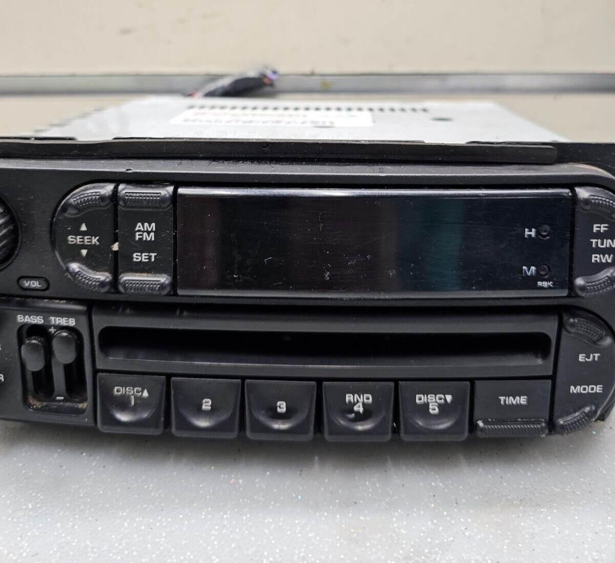 🔥02-07 Chrysler Jeep Dodge Car Truck Radio AM FM CD Player Aux Input RBK Digita