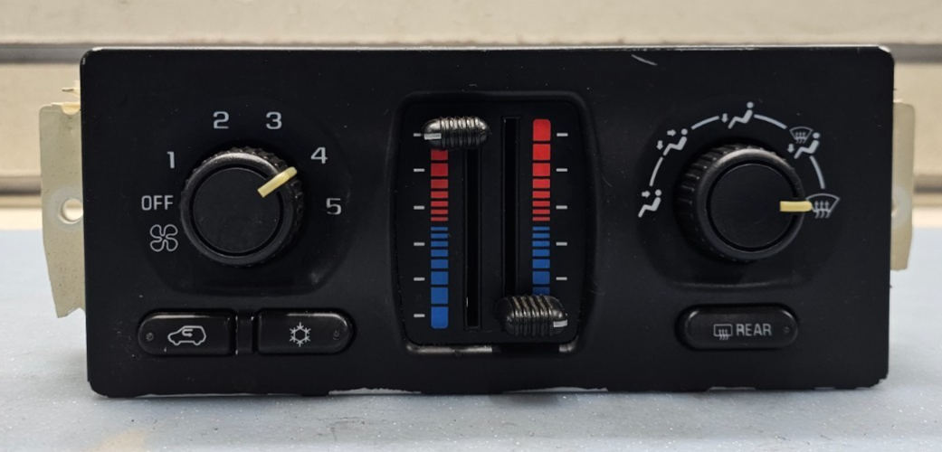 🔥03-09 Silverado SIERRA TRAILBLAZER DASH Heater A/C Climate Control DIGITAL
