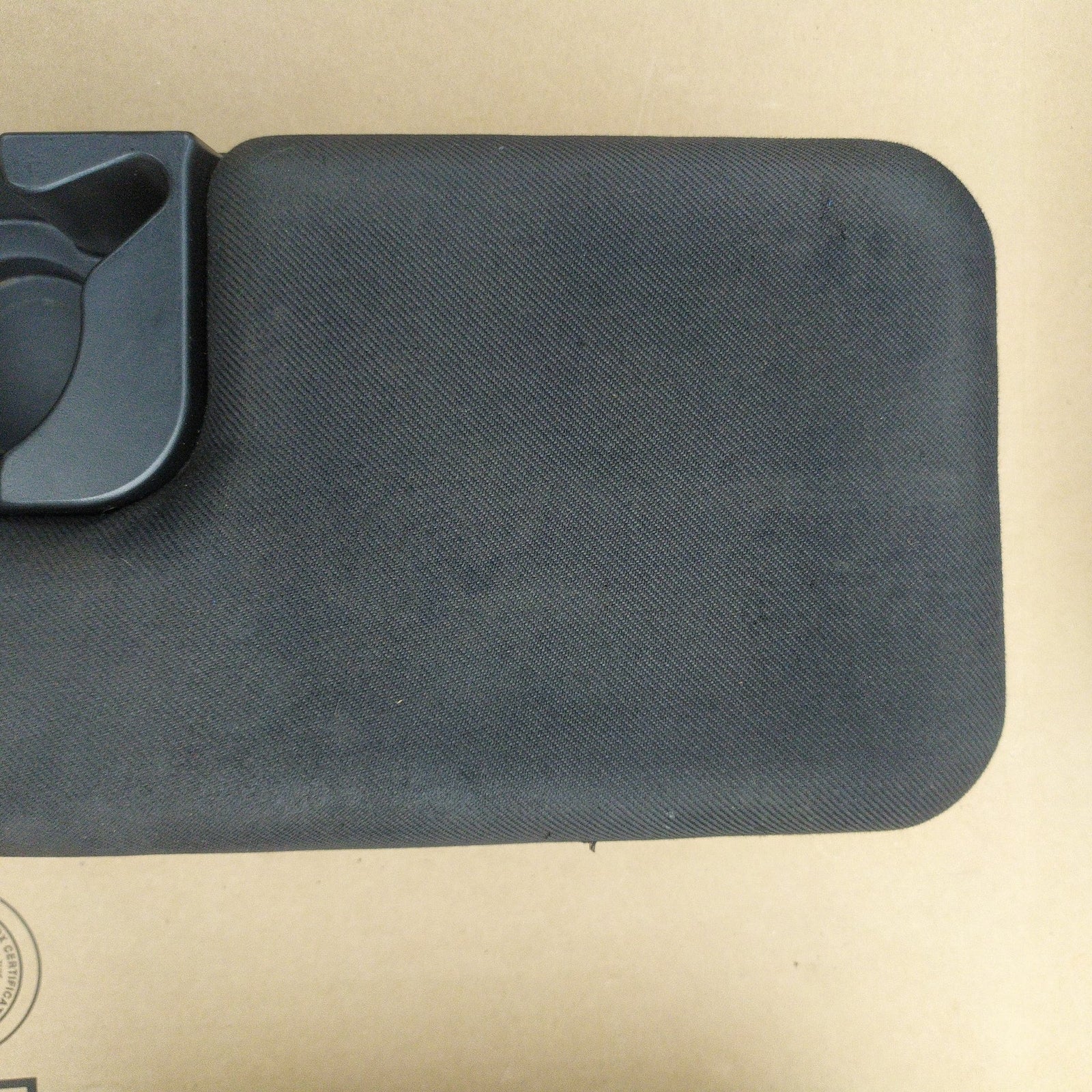 🔥98-04 Ford RANGER Center Console Jump Seat ARMREST Lid w/ CUP Holder BLACK JS2
