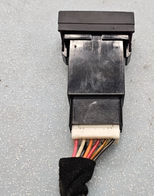 🔥07-09 SANTA FE HAZARD FLASHER EMERGENCY WARNING SWITCH OEM black