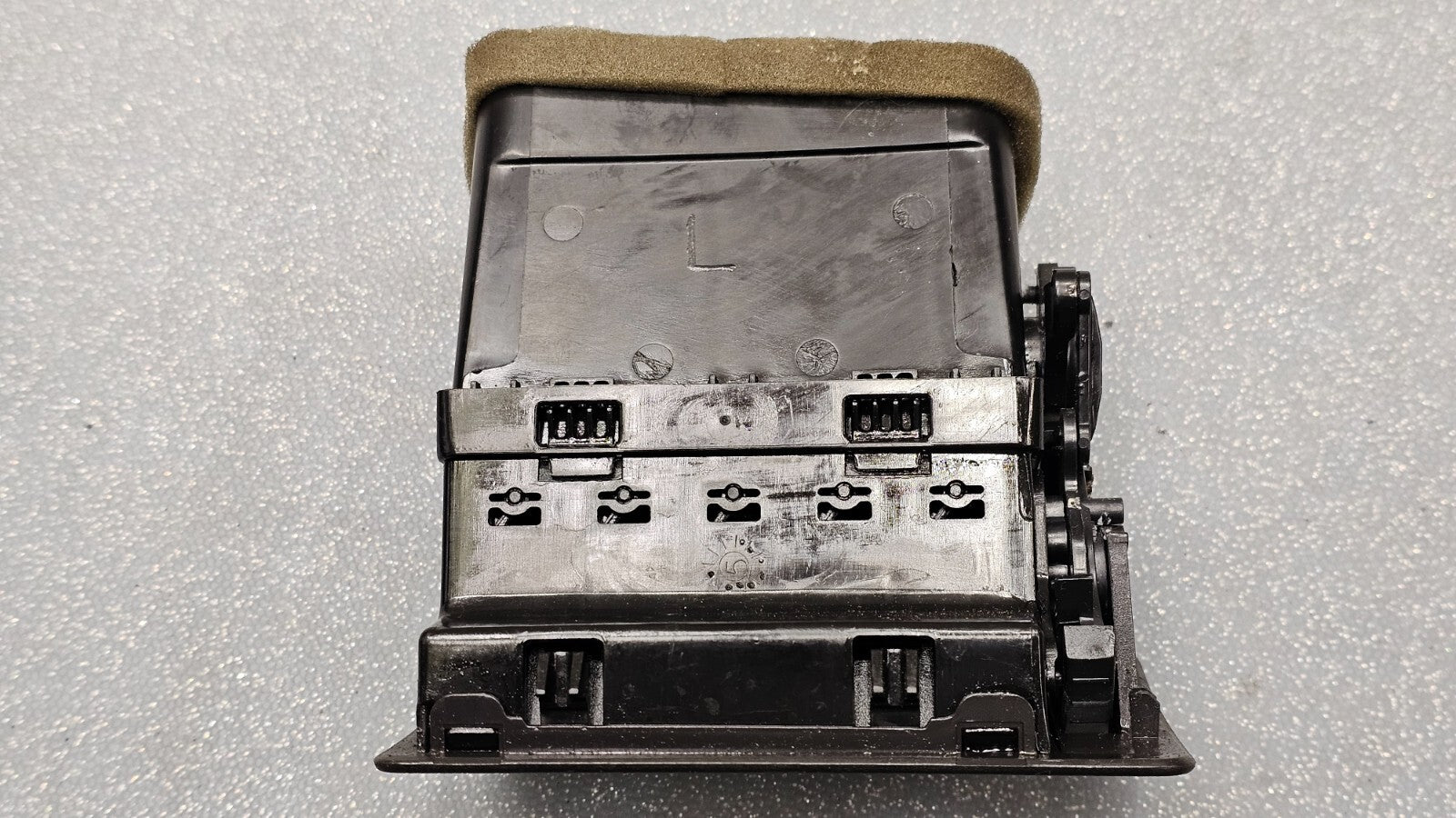 🔥 06-09 Ford Fusion Milan Dash Left Driver AC A/C Air Vent Heater Panel Black