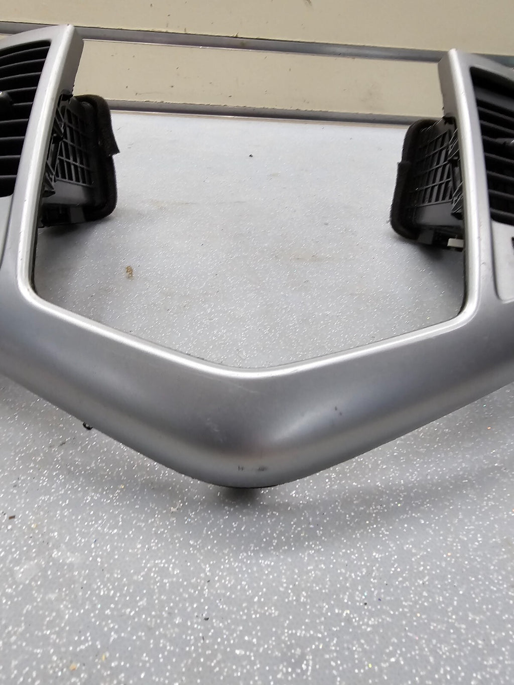🔥11-15 Chevy Cruze Center Dash Center Radio Surround Bezel Trim Panel Silver