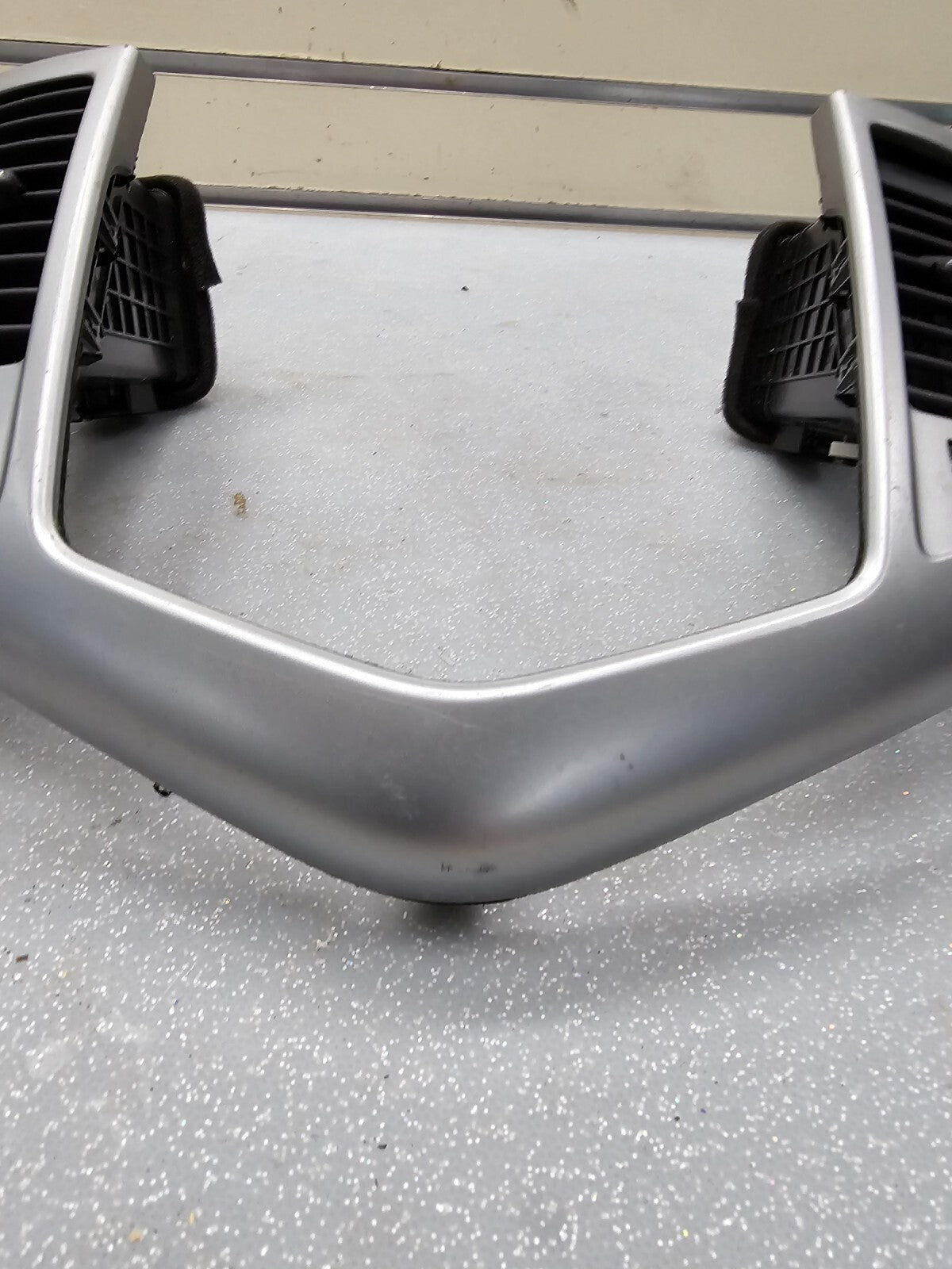 🔥11-15 Chevy Cruze Center Dash Center Radio Surround Bezel Trim Panel Silver