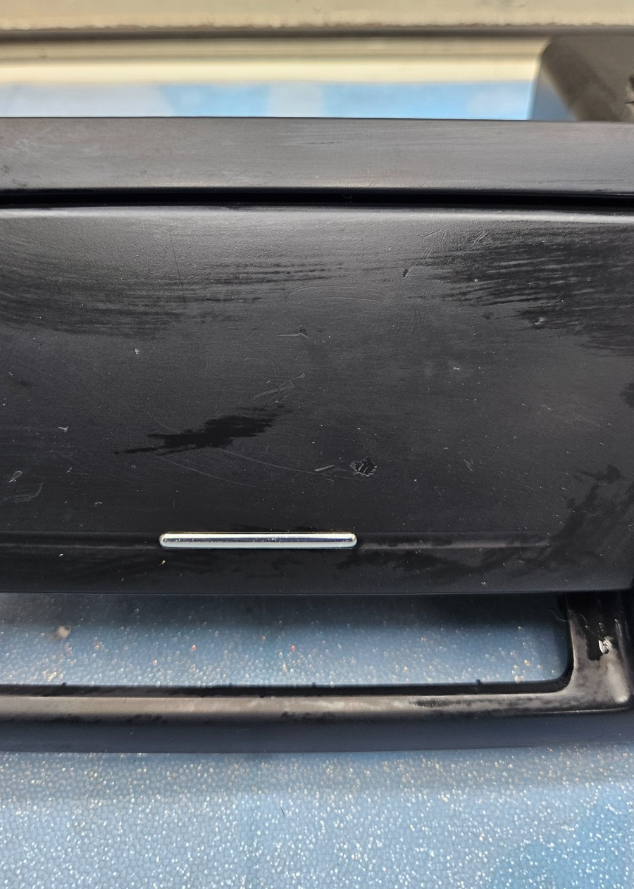 🔥05-09 OEM Subaru Legacy Outback Center Dash Bezel Vents Clock Storage Black